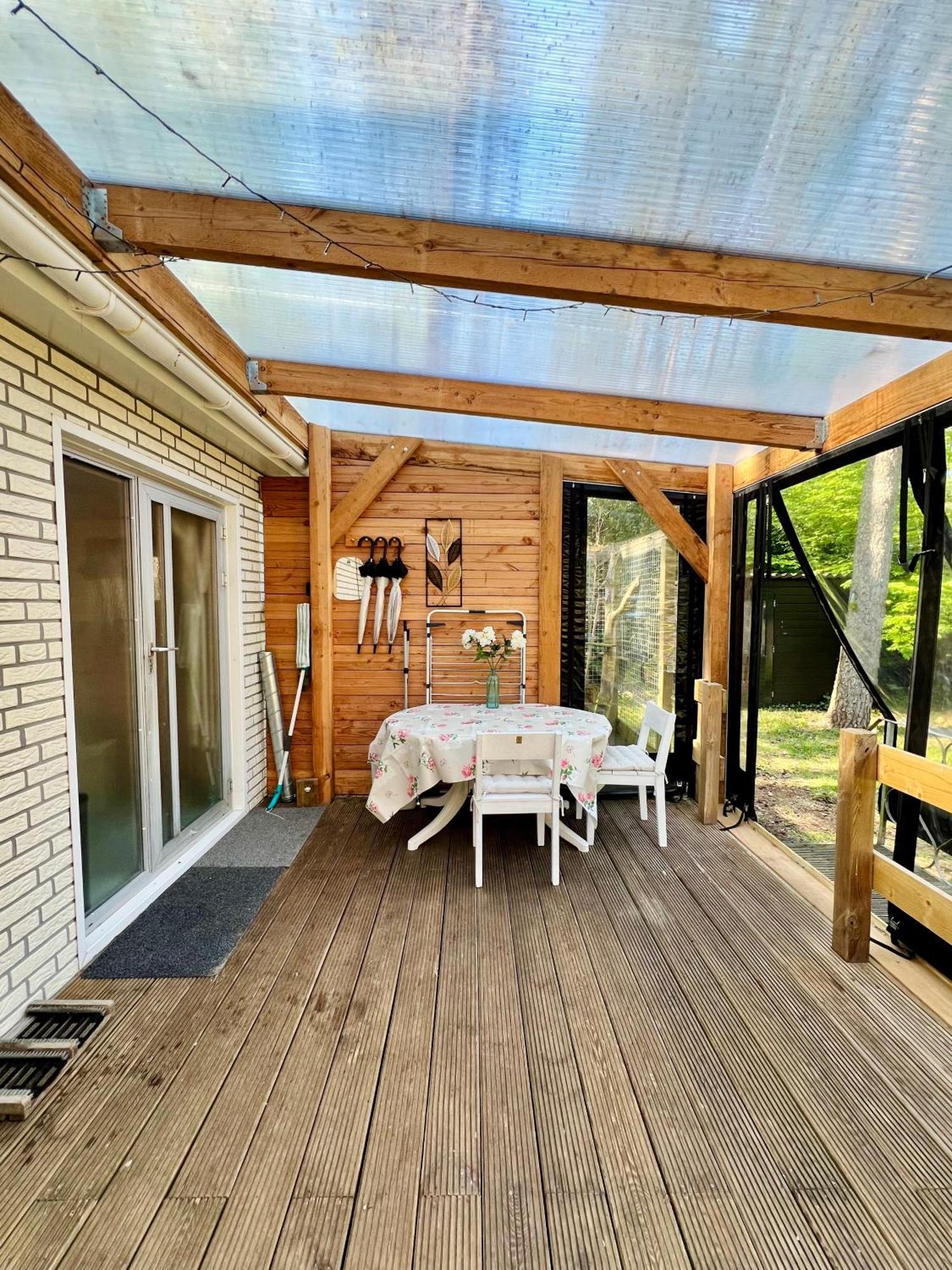 Cosy Chalet Veluwe With A Spacious Garden And Veranda Doornspijk Exterior foto